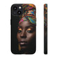 Regal Reflections: African Majesty Tough Google Pixel, iPhone and Samsung Cases.