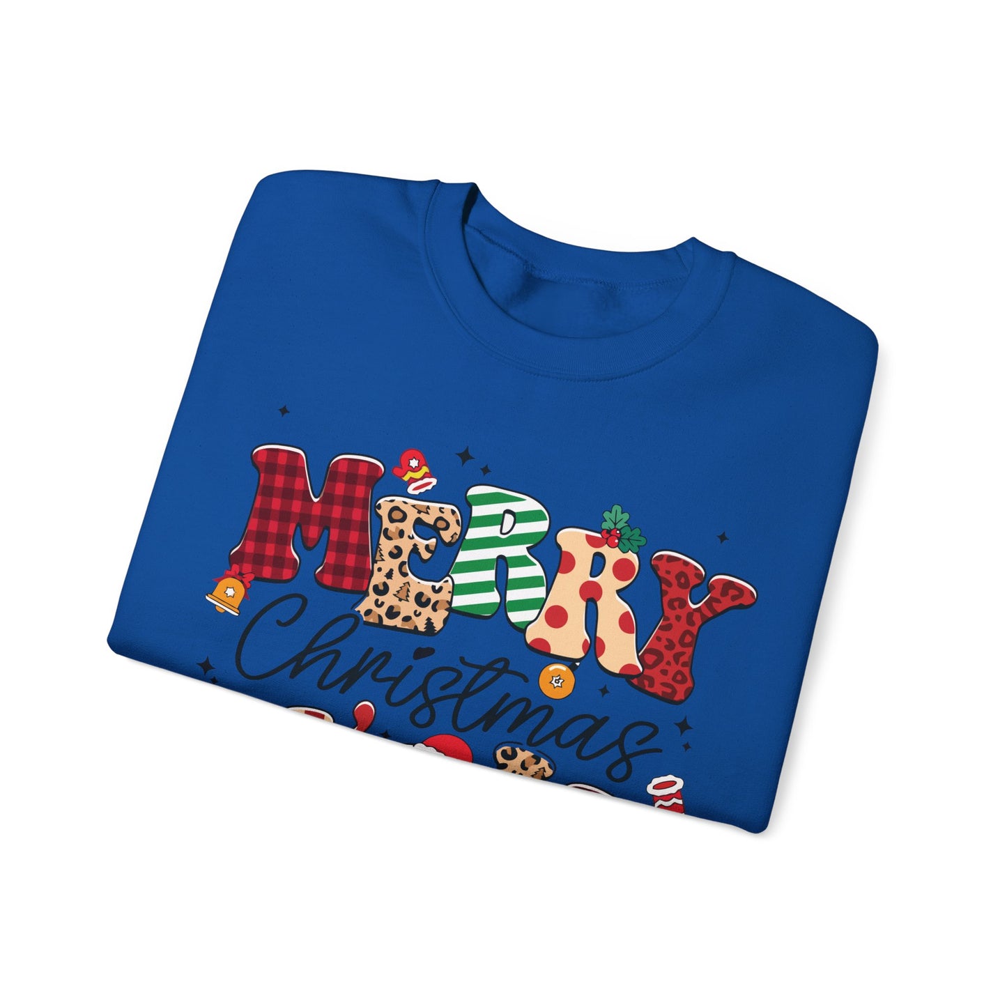 Merry Christmas Unisex Heavy Blend™ Crewneck Sweatshirt