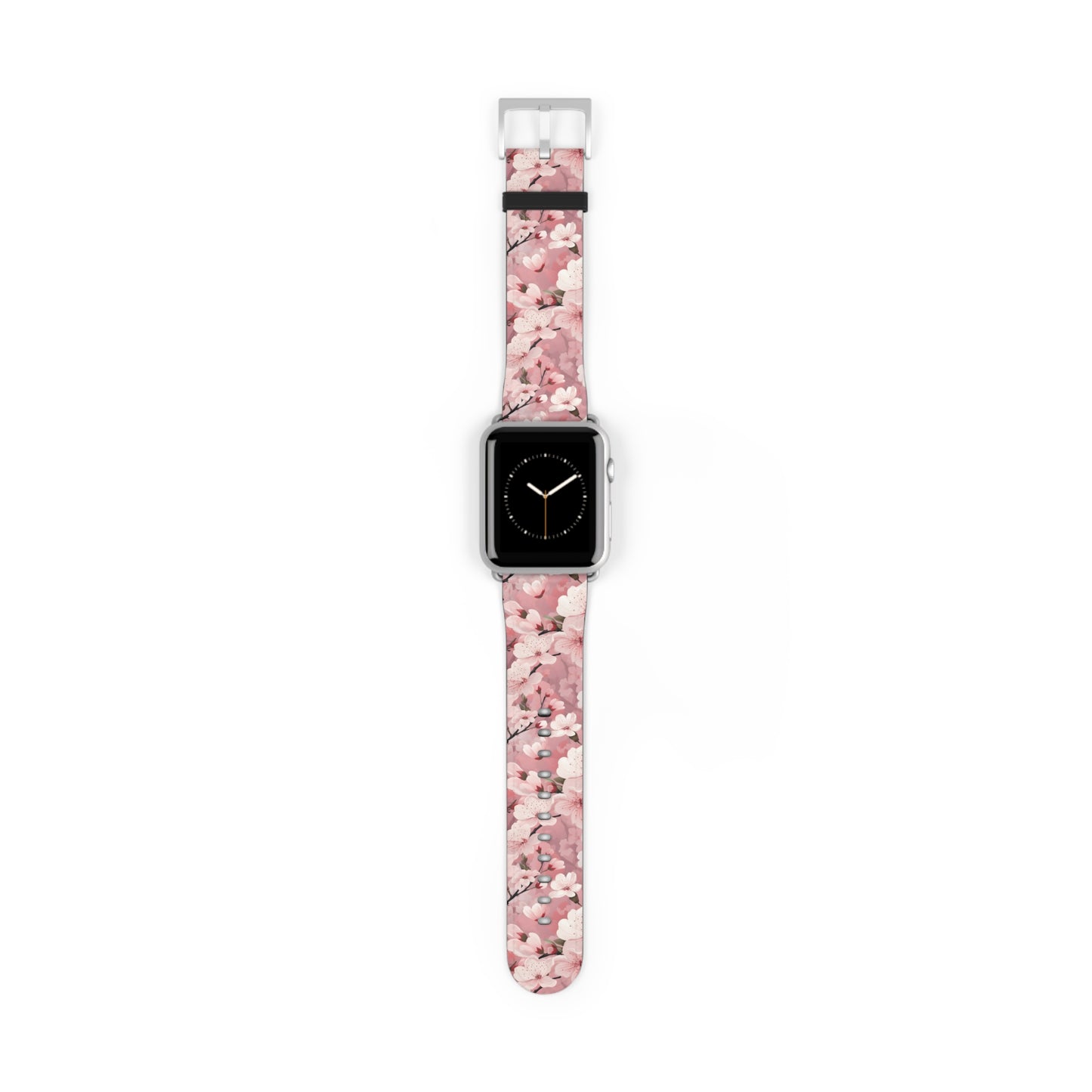 Cherry Blossom Floral Floral Watch Band - Elegant Design.
