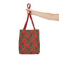 Red Tropical Bliss Tote Bag