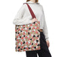 Heart Patterned Tote Bag - Cute & Stylish Carryall for Every Occasion