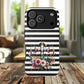 Striped in His Glory iPhone Case, Tough Magnetic Phone Protector, MagSafe iPhone Cover, Durable Case for Everyday Use, Gift for Nature Lovers, Vibrant Design.