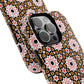 Bohemian Patterned Tough Magnetic Cases, Unique Phone Protection, Stylish Phone Cover, Gift for Trendsetters, Vibrant Designs
