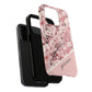 Personalized Cherry Blossom iPhone and Samsung Tough Phone Cases