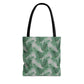 Grey Tropical Bliss Tote Bag