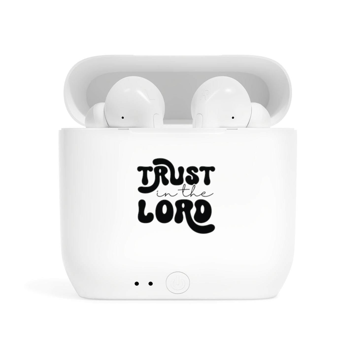 Essos Wireless Earbuds - "Trust in the Lord" Inspirational Earbuds with Charging Case