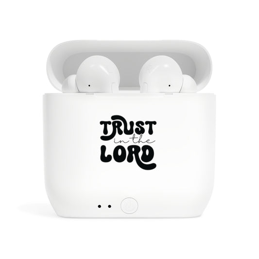 Essos Wireless Earbuds - "Trust in the Lord" Inspirational Earbuds with Charging Case