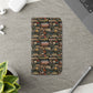 Book Stack Floral Flip iPhone and Samsung Phone Case — Vintage Library Wallet Cover.