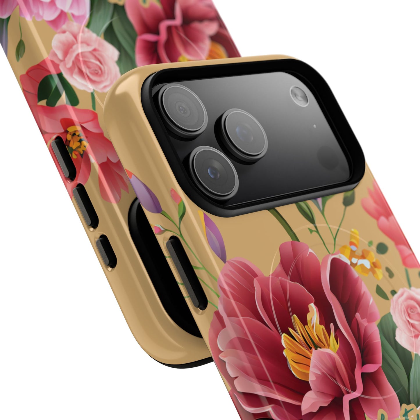 Let your Light Shine Matthew 5:16, Inspirational Gift, Tough iPhone Magnetic Case Scripture, Floral Bible Verse, MagSafe® iPhone® Tough Case, iPhone 14, iPhone 15, iPhone 16, Pro, Pro Max, Plus.