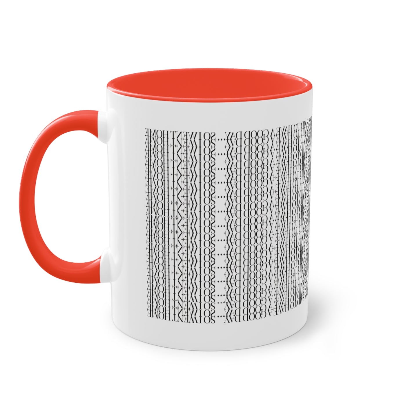 Two Tone Funny Hidden Message Mug - “My Boss said to have a good day… so I went home.”- Viral Optical Illusion Mug - Secret Sarcastic Work Message - Dishwasher Safe, Unique Gifts for Coffee Lovers, Home & Office Decor, Holiday Present.