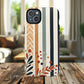 Terracotta Trails Tough Magnetic iPhone Cases for Everyday Use, Floral Patterned Stability Case, Gift for Her, Durable iPhone Accessory.