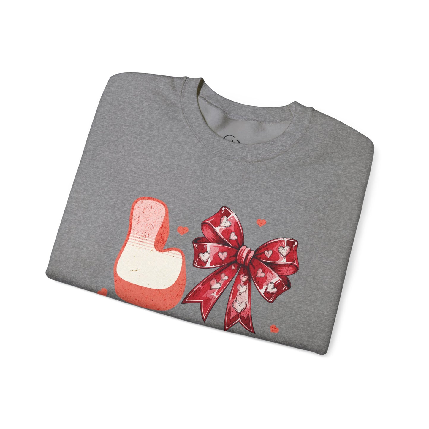 LOVE Coquette Unisex Heavy Gildan Blend™ Crewneck Sweatshirt.