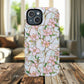 Blossom Veins Tough iPhone Magnetic Cases, Elegant Floral Designs, iPhone Floral Stained Glass Stylish Accessory, Protective Mobile Cover, Unique Gift Idea