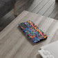Psychedelic Visions Vibrant Art Google Pixel, iPhone and Samsung Phone Case - Tough Cases for Creative Souls