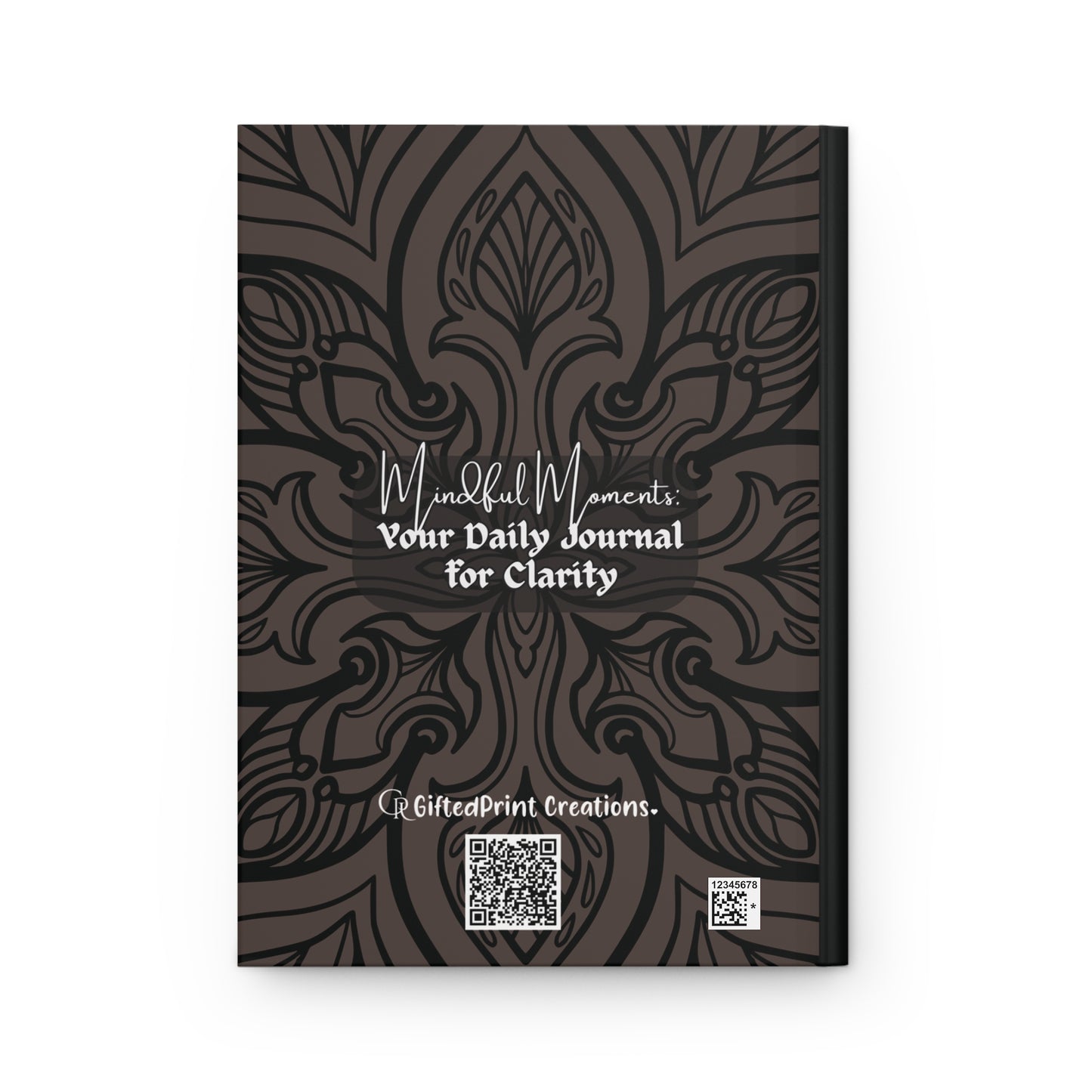 Stylish Hardcover Journal for Clarity - Elegant Design, Inspirational Gift, Daily Writing, Self-Reflection, Gratitude Journal