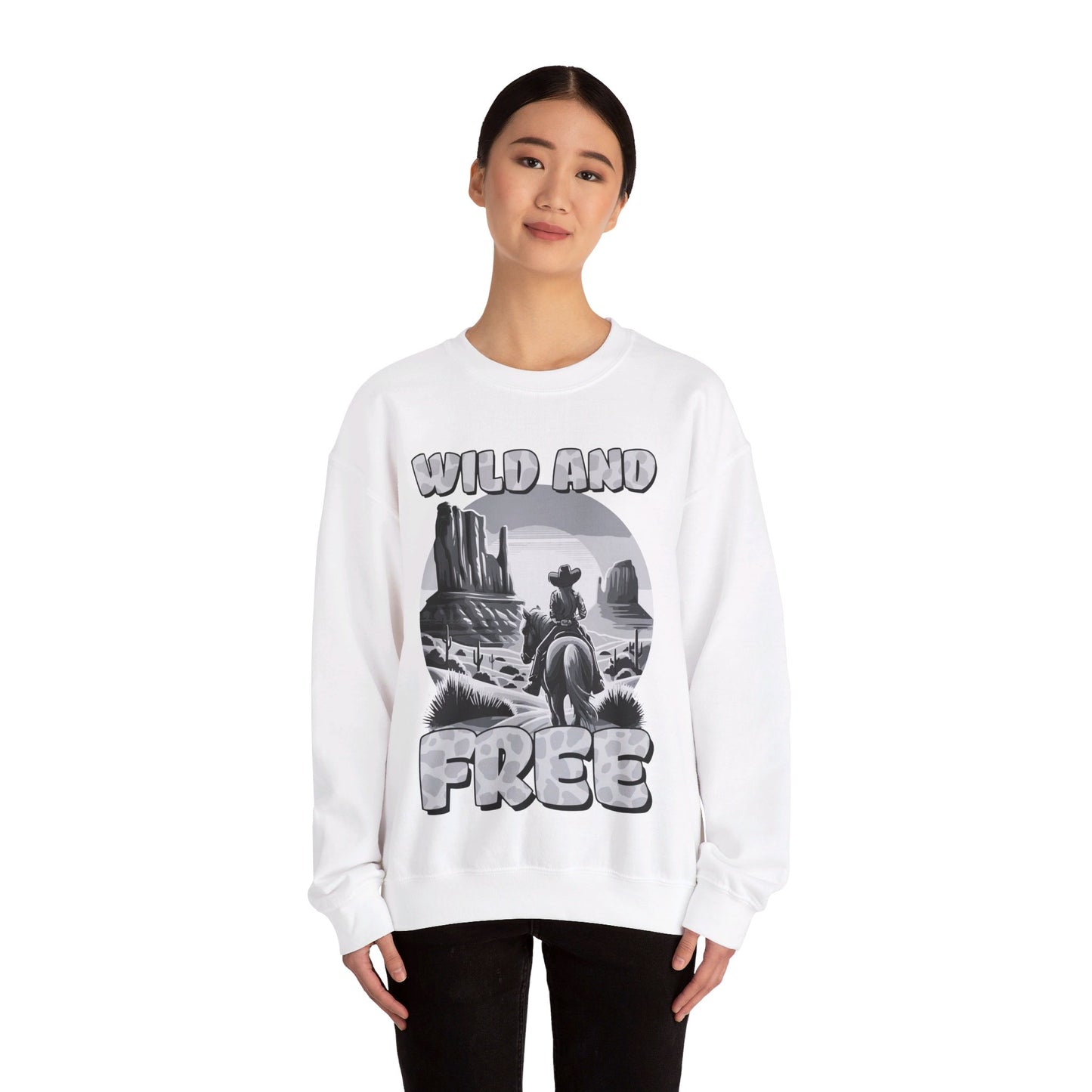 Wild 'n' Free Unisex Heavy Blend™ Crewneck Sweatshirt