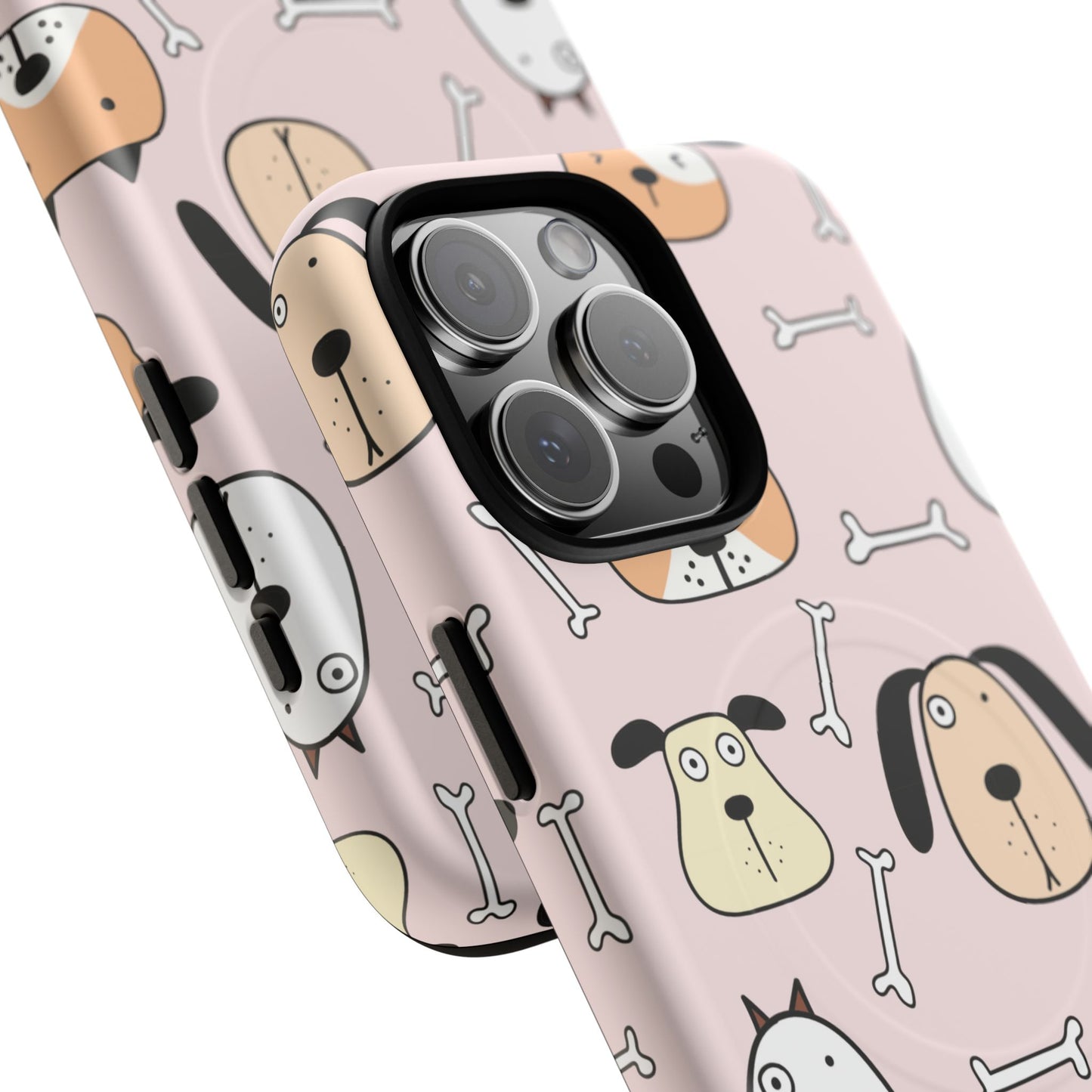 Cute Dog iPhone Case, Tough Magnetic Cases for Pet Lovers, Dog-Themed Accessories, Gift for Dog Owners, Unique iPhone Cover