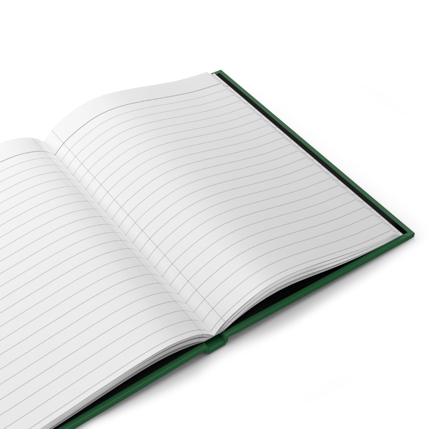 Personalized Kids Green Hardcover Notebook — "This Belongs to [Name]" Cute School Notebook/Back to School