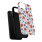Patriotic Floral Dreams Tough Magnetic iPhone Cases, Durable, Stylish, Gift for Her, Protective Phone Cover, Spring Floral Design