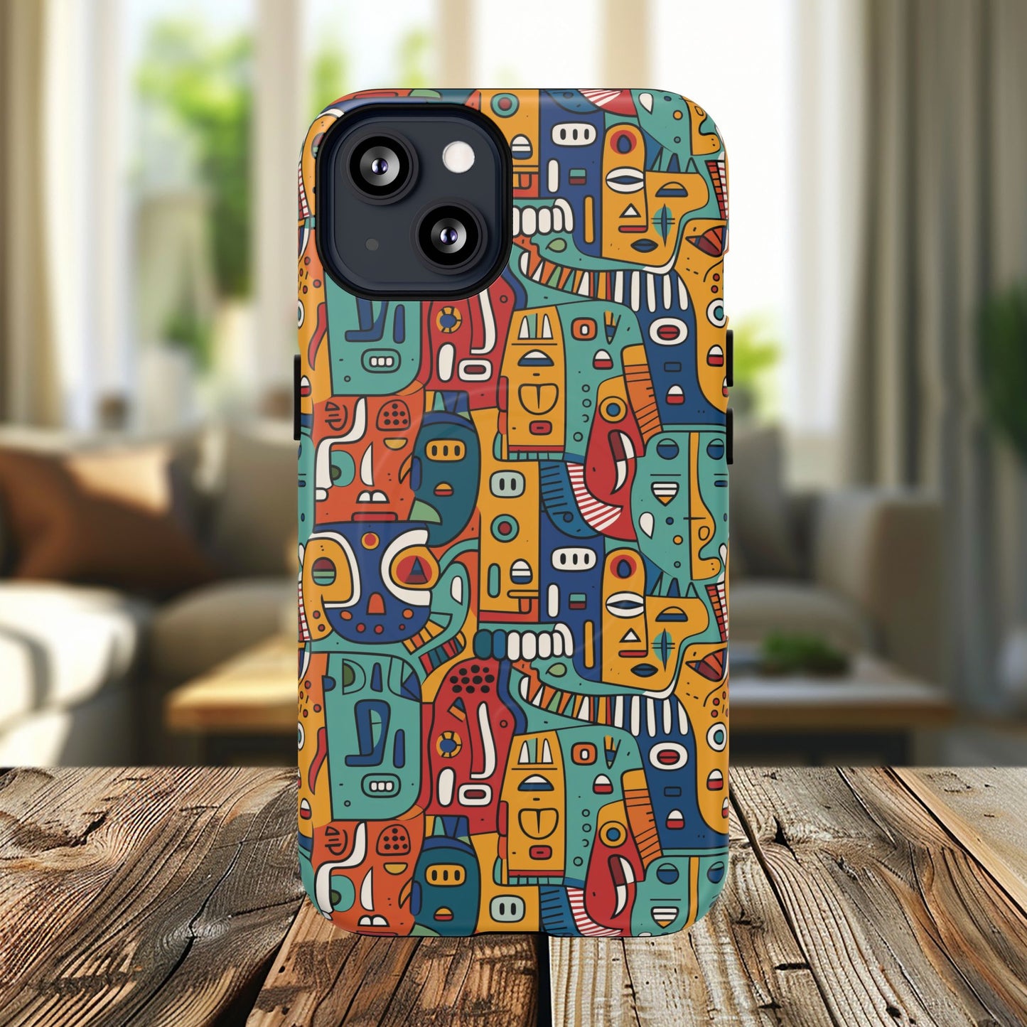 Vibrant Tough Magnetic Phone Cases - Unique Art, Protective Design, Gift for Him/Her, Trendy Accessories, Phone Protection