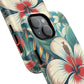 Tropical Hibiscus MagSafe® iPhone® Tough Case - Stylish Phone Protection Gift for Nature Lovers, Vibrant, Summer Vibes.