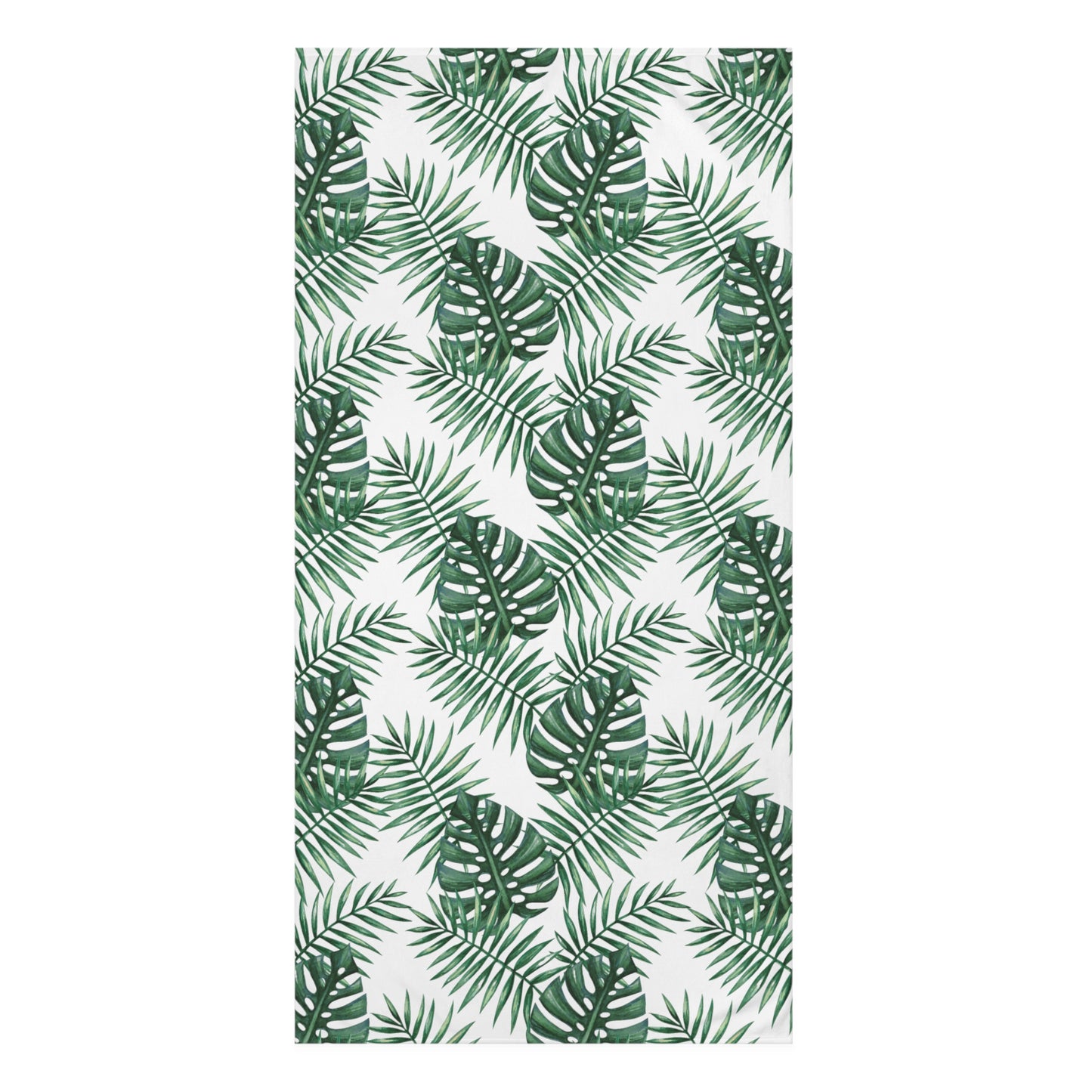 Tropical Bliss White Mink-Cotton Towel