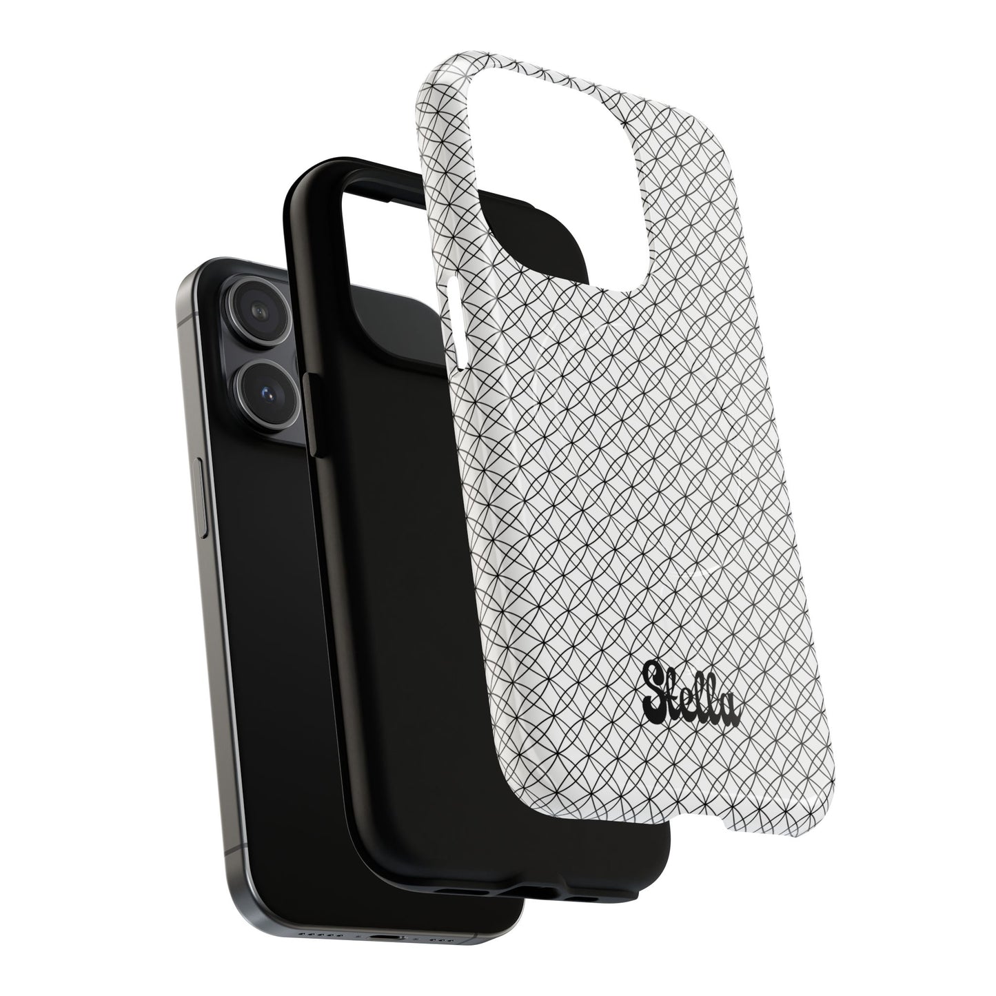 Personalized Geometric Phone Case, Stylish Tough Magnetic Cases, Unique Protection, Trendy Gift for Tech Lovers, Modern Mobile Accessory