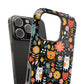 Whimsical Feline Garden Magnetic Tough iPhone Cases