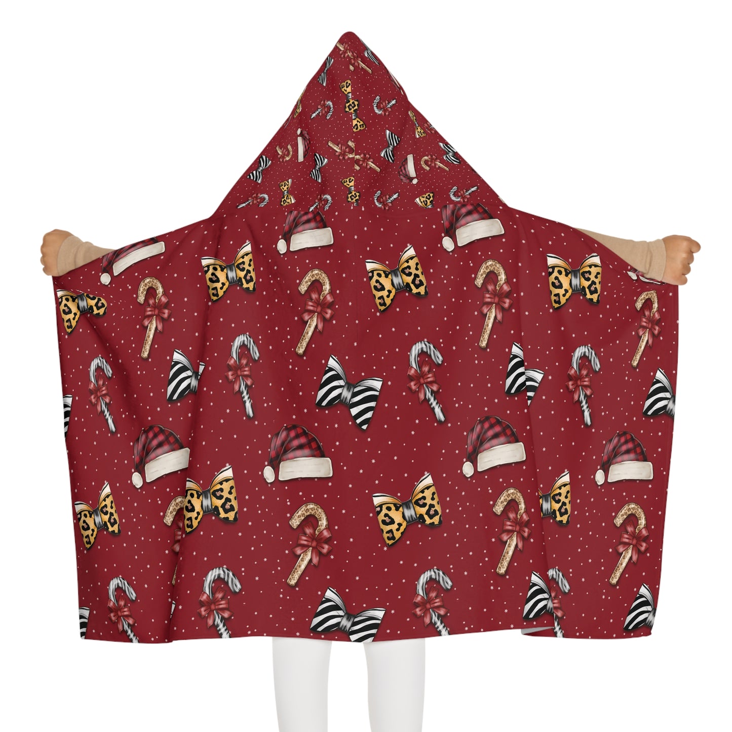 Festive Luxe Youth Hooded Towel