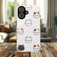 Cute Cat Tough Magnetic Case, iPhone Cover, Cat Lover Gift, Cute Cat Accessories, Pet-Themed iPhone Case