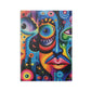 Psychedelic Visions Hardcover Notebook with Puffy Covers