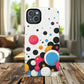 Vibrant Bubble Bloom Galaxy Magnetic iPhone Cases, Artistic Protection for Your Device, Gift for Tech Lovers, Colorful Designs, Unique iPhone Accessories