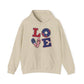 Patriotic LOVE Unisex Heavy Blend™ Hooded Sweatshirt