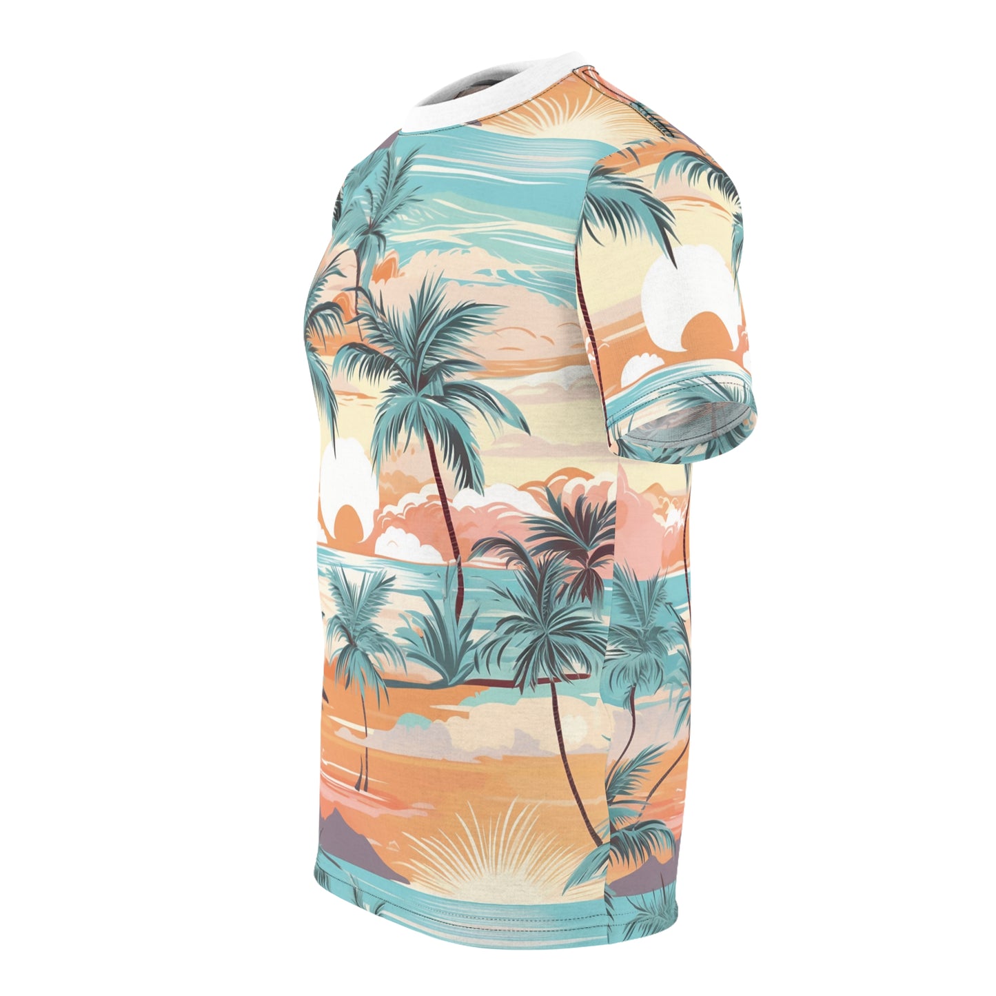 Sunset Paradise Unisex Tee (AOP)