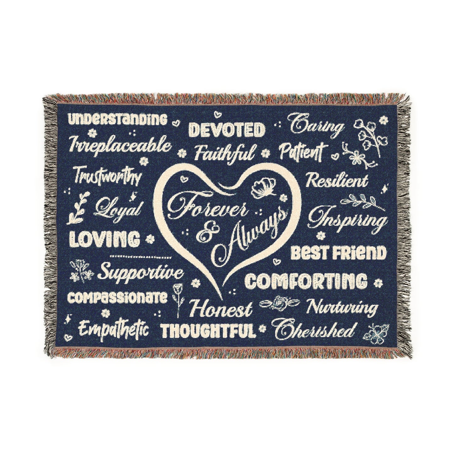 Always and Forever Woven Blanket