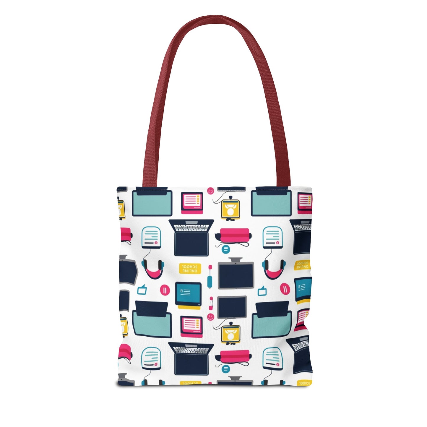 Techie Tote Bag - Stylish Personalized Tote for Students, Gift for Tech Lovers, Eco-Friendly Shopping Bag, Back to School.
