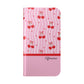 Personalized Cherry Blossom Dreams Flip iPhone and Samsung Cases — Wallet Folio with Name & Affirmation.
