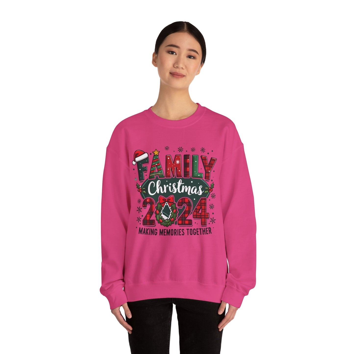 Family Christmas Unisex Heavy Blend™ Crewneck Sweatshirt