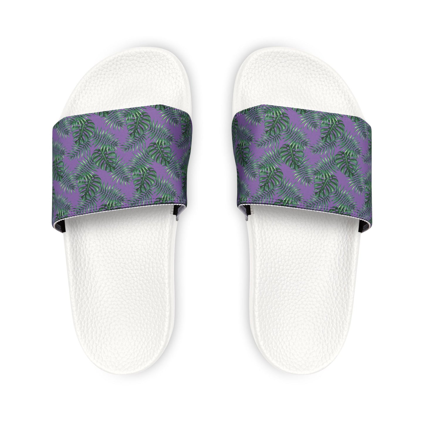 Purple Tropical Bliss Women's Removable-Strap Sandals