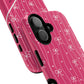 Pink Bow Coquette Magnetic Tough Magnetic MagSafe®  Case — (Add Name or Affirmation)-iPhone® 13, 14, iPhone 15, iPhone 16, iPhone 17, Pro, Pro Max, Plus Cases.
