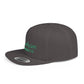 Green Elohim, Genesis 1:1 Snapback Cap - Faith-Inspired Flat Bill Hat, Baseball Hat, Perfect for Gifts, Daily Wear, Spiritual Events.