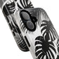 Personalized Monochrome Monstera Tropical Phone Case - Tough Magnetic MagSafe® Cases, Gifts for Nature Lovers, Stylish Phone Accessories, Gifts for Her.