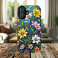 Flower Garden Stained Glass Phone Case, Tough Magnetic Cases, Floral Phone Cover, Durable Phone Accessories, Spring Gift, Birthday Present