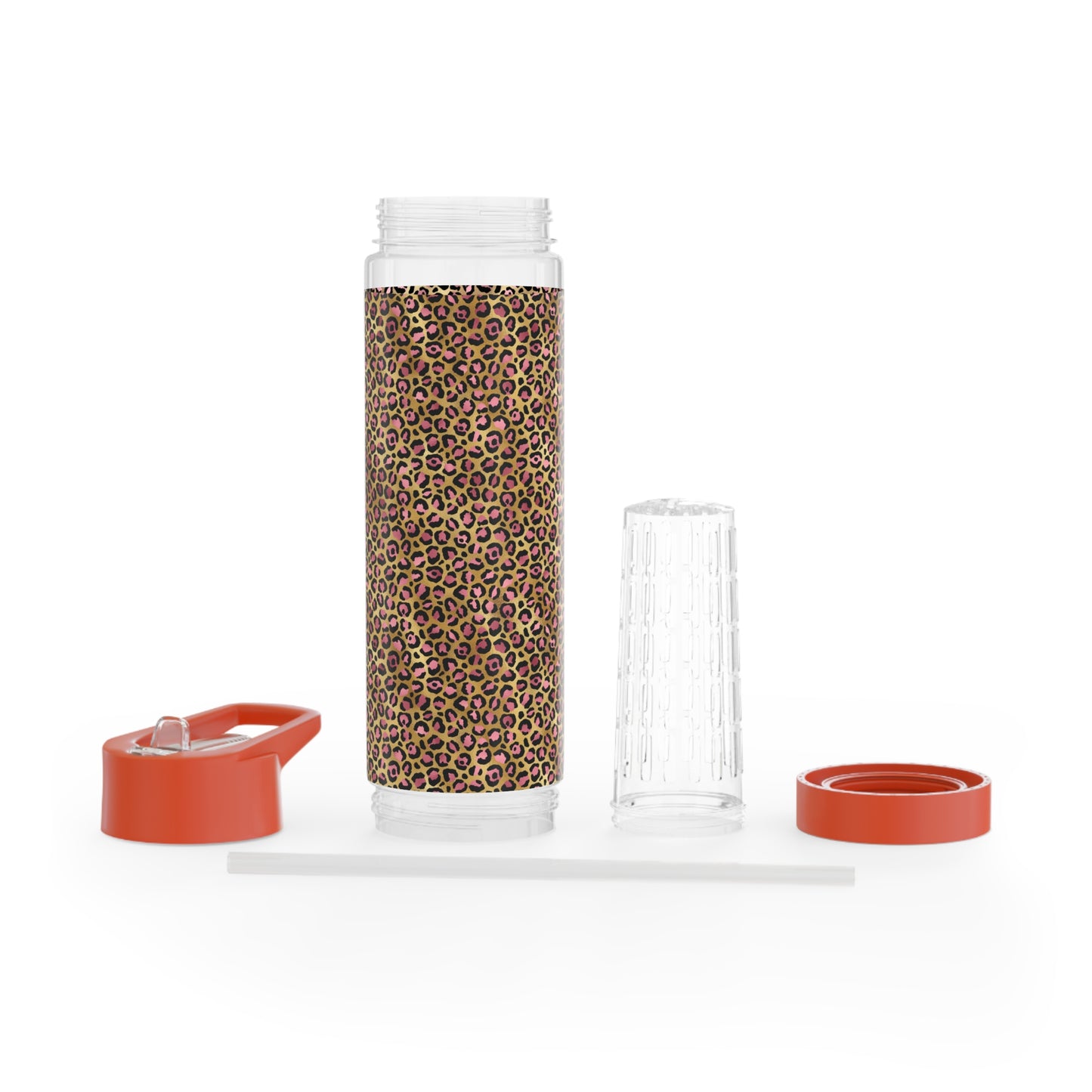 Leopard Luxe Infuser Water Bottle