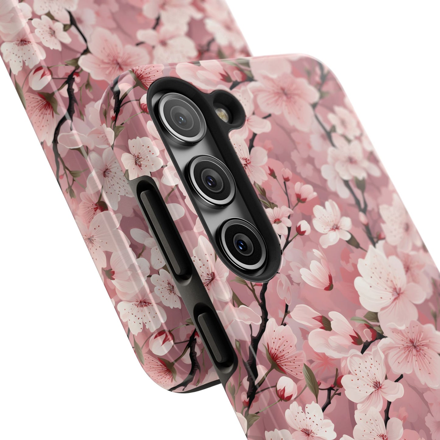 Cherry Blossom iPhone and Samsung Tough Phone Cases