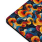 Cosmic Swirl Artistic Mouse Pad - Colorful Abstract Design for Home Office