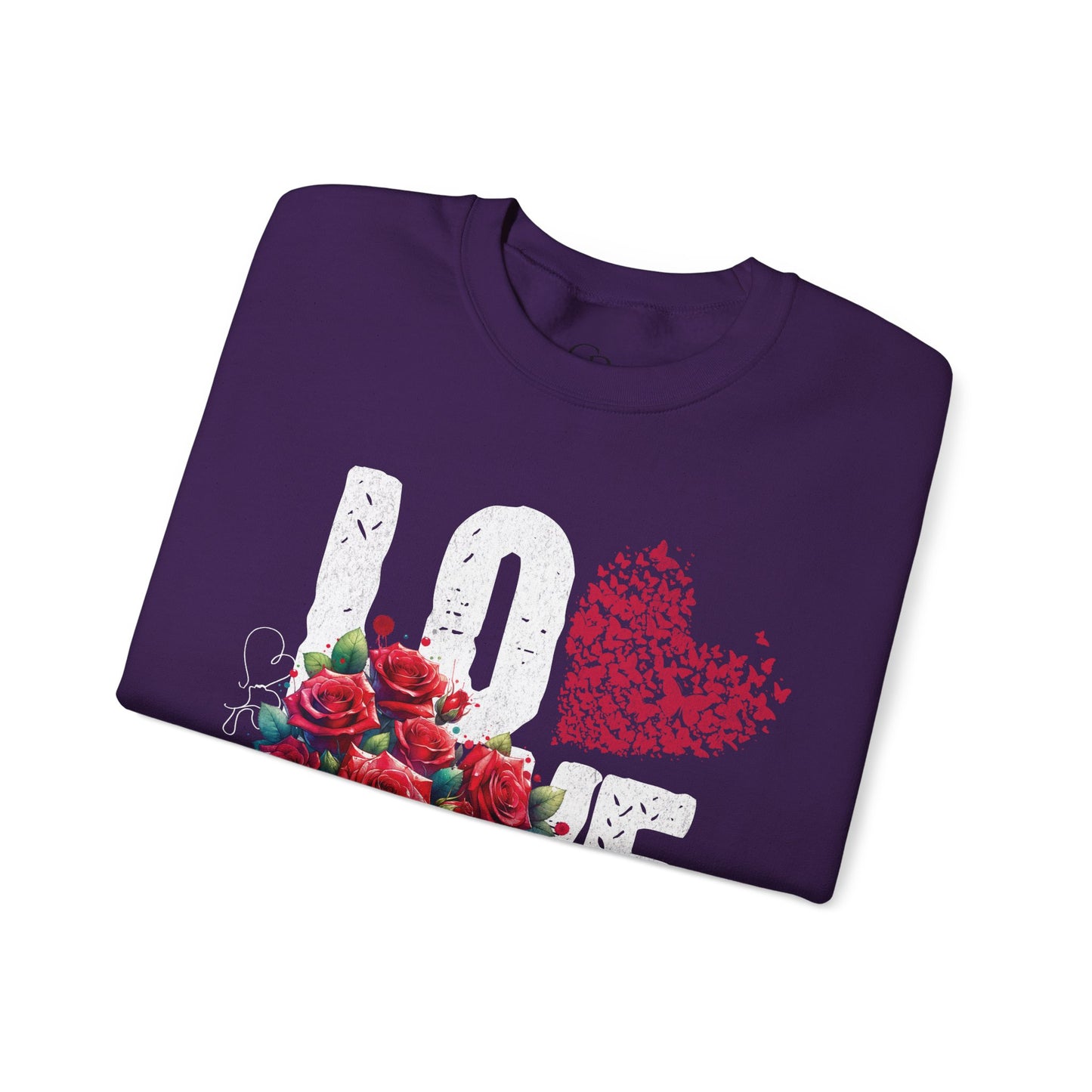 LOVE Always Unisex Heavy Gildan Blend™ Crewneck Sweatshirt.