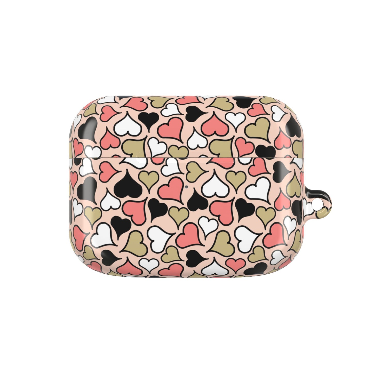 Love Hearts AirPod Cases - Cute Heart Pattern Earbud Holder.