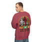 Faithful Harvest Cross Unisex Lightweight Crewneck Sweatshirt