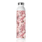 Cherry Blossom Elegant Floral Slim Water Bottle - Stylish Hydration for Every Occasion